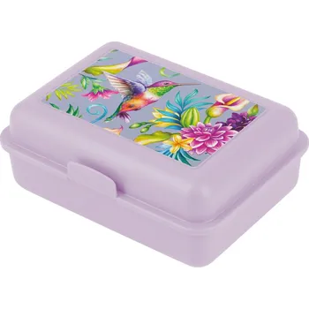 BAAGL Box na svačinu 17,8 x 12,2 x 6 cm, Kolibřík