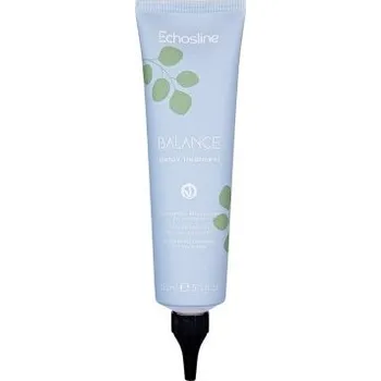 Vlasová regenerace Echosline Balance Detox Treatment - Detoxifikační péče pro znečištěnou vlasovou pokožku 150 ml