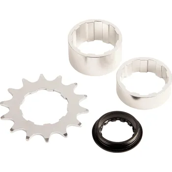 Kazeta přesmyku WORKSHOP Pastorek 14 zubů s podložkami ŠEDÁ