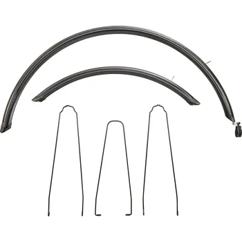 Blatník na kolo ROCKRIDER Sada blatníků se vzpěrami na kola Riverside 500 / 500E / 540E / 900 / 920