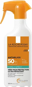 Přípravek na opalování La Roche Posay Anthelios Family Spray ochranný sprej na tělo i obličej SPF50+