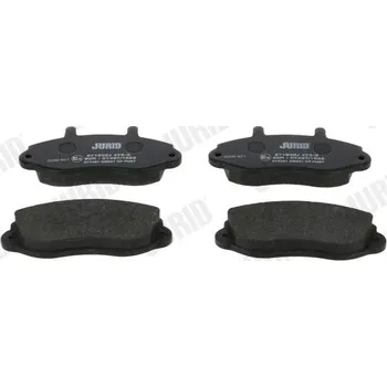 Brzdová destička Sada brzdových destiček, kotoučová brzda JURID 571932J