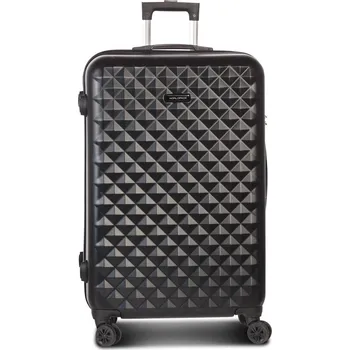 WORLDPACK Cestovní kufr BLACK DIAMOND ABS velký L