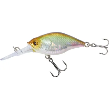 Umělá nástraha CAPERLAN Wobler Crankbait Deep Diving WXM CRKDD 40 F zelený hřbet BÍLÁ|ZELENÁ