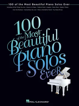 100 Of The Most Beautiful Piano Solos Ever - Hal Leonard  [EN] (2014, brožovaná)