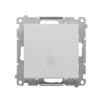 vypínač SIMON TW1ZL.01/143 Spínač jednopólový (přístroj s krytem), se signalizačním LED podsvětlením, řazení