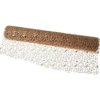 Stuha Big spider glitter 50 cm x 4,6 m - zlatá