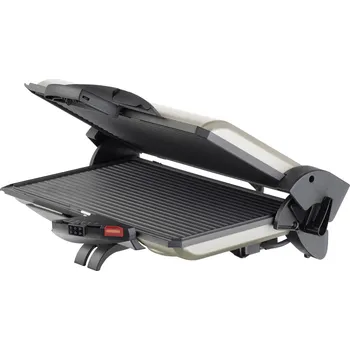 Zahradní gril Steba PG 4.4 elektrický gril, kontaktní gril, champagne, černá