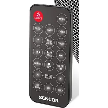 Sencor SPT 6500, SPT6500 náhradní dálkový ovladač jiného vzhledu