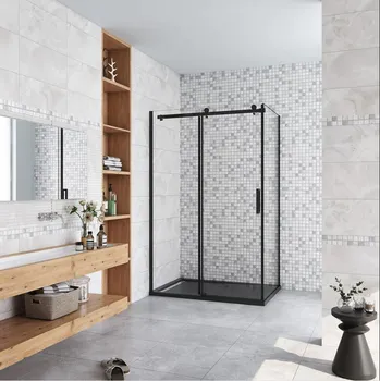 Sprchový kout DIAMOND BLACK 120x90 L/P varianta