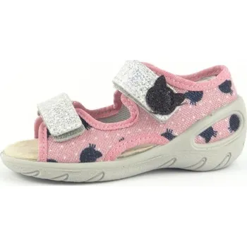 Dívčí sandály Befado sandálky 065 174 růžová, velikost 20