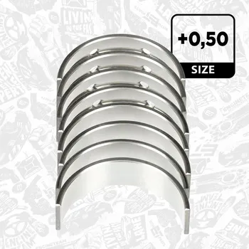 Kliková hřídel Hlavní ložiska klikové hřídele-sada ET ENGINETEAM LH005350