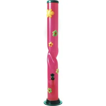 Bong Zooom Twister Daisy Pink 50cm (Zooom bong edice Daisy Pink - růžový s plastovými květy.)