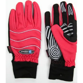 Cyklistické rukavice FORCE rukavice Windster červen - XXL