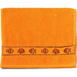 Dětský froté ručník KIDS, oranžový, 30x50cm