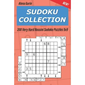 Kniha Sudoku Collection: 200 Very Hard Rossini Sudoku Puzzles 9x9 – Alena Gurin (EN)