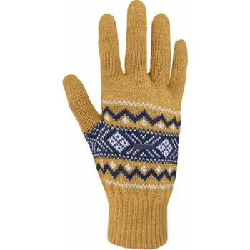 Rukavice Kama pletené Merino rukavice R113 102 - žlutá S