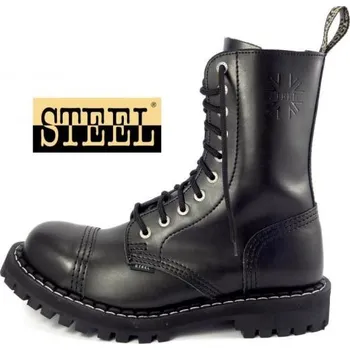 Dámská obuv Steel boty 10 dírek 105/106/O černá, velikost 40
