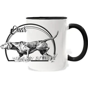 Hrnek - pes Ohař Barva: Černá