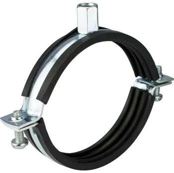 Objímka dvoušroubová, 87 - 92mm, M8+M10, ZN