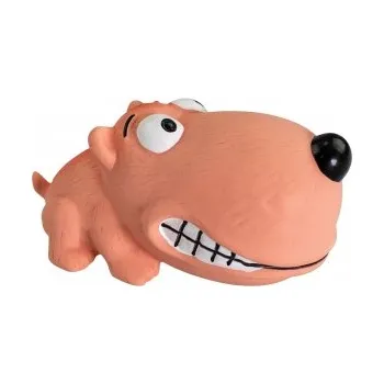 Hračka pro psa Mini pejsek BigHead 9 cm, se zvukem