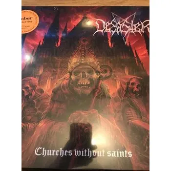 Zahraniční hudba LP Desaster: Churches Without Saints LTD | CLR 2021 Amber Marbled Vinyl Limited Edition