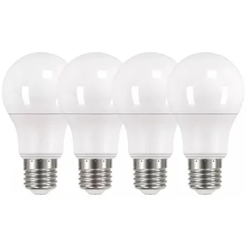 Žárovka EMOS Classic E27 9,7W 230V 806lm 4000K 4 ks