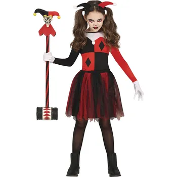 Karnevalový kostým Guirca Dívčí kostým - Harlekýn Velikost - děti: M: 115-123 cm