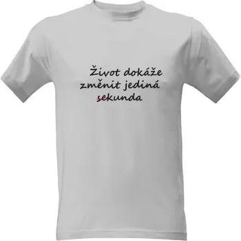 Pánská móda Tričko s potiskem sekunda pánské