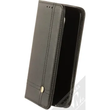 Pouzdro na mobilní telefon 1Mcz Prestige Book flipové pouzdro pro Samsung Galaxy J3 (2017) černá (black)