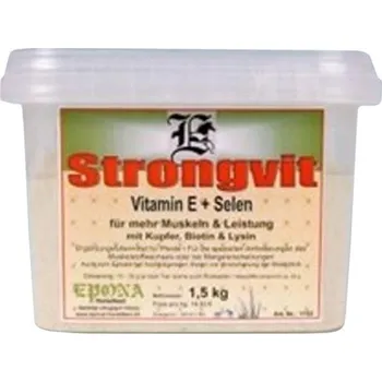 Krmivo pro koně EPONA Horsefeed GMBH EPONA Strongvit Vitamin E + selen 1,5 kg