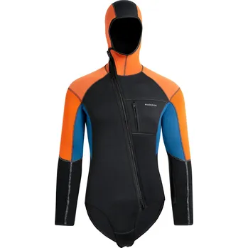 Neoprenový oblek SIMOND Pánská bunda na canyoning CANYON 5 mm XL KAŠTANOVÁ|MODRÁ|ORANŽOVÁ|TYRKYSOVÁ|ŠEDÁ