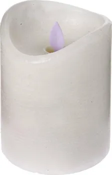 led svíčka LED svíčka s časovačem 7,5 x 10 cm bílá