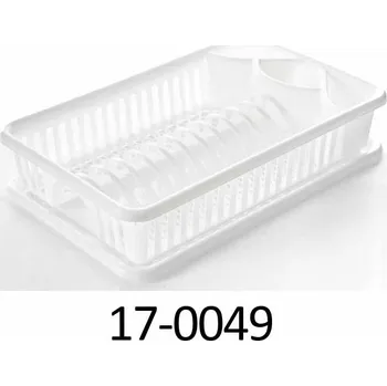 Odkapávač na nádobí Odkapávač na nádobí LUX – bílá – LENMAN 17-0049-bi