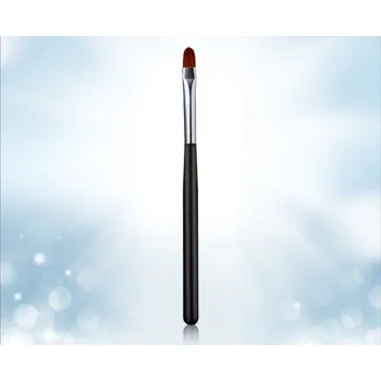 Kosmetický štětec Nailee Štětec krátký černý zaoblený č. 4, na gelové nehty