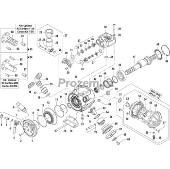 Čerpadlo Kryt G 3/4" pro Comet APS 51, 0432003100