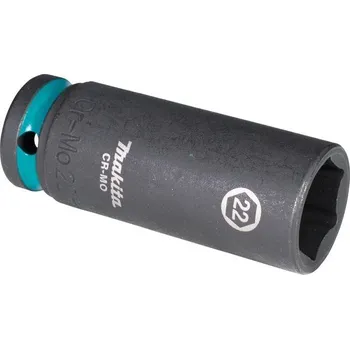 Bit Nástrčná hlavice - nástrčný klíč prodloužený Makita Impact BLACK - vel.22, 81.5mm, 1/2" (E-16514)