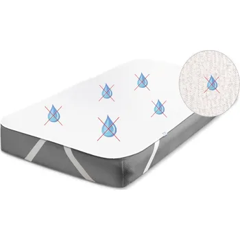 Chránič matrace Domácí pohoda | Froté matracový chránič s PU- nepropustný a prodyšný 160x200 cm