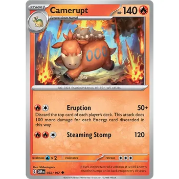 Karetní hra Pokémon TCG Camerupt 032/197