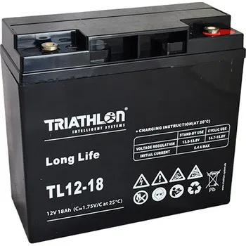 Trakční baterie TRIATHLON TL12-18 (12V - 17.4Ah) Záložní baterie "long life"