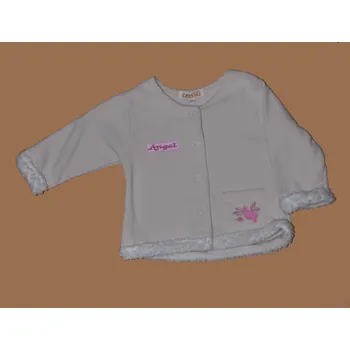 Tulec Trend Sametový kabátek s kapsičkou vel. 12-18m béžová