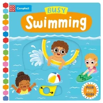 První čtění Busy Swimming - Campbell Books