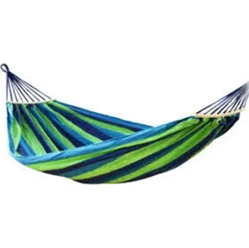 Dětská houpačka Houpací síť Double Hamoock modro-zelená