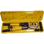 Genborx HHY510 Hydraulické lisovací kleště na kabelová oka a spojky, síla 11 tun, C-hlava