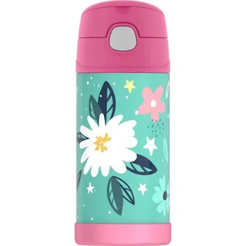 Thermos Dětská termoska s brčkem 355 ml Wild flowers