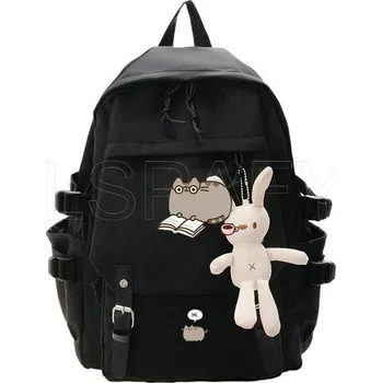 Městský batoh Kvalitní cestovní batoh s motivem koček - 12