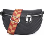 Jennifer Jones Crossbody kabelka ledvinka černá LB2307