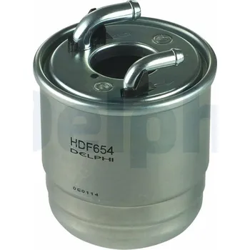 Filtr do auta Palivový filtr DELPHI HDF654