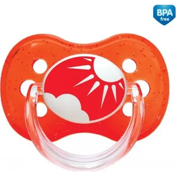 dudlíky Canpol Babies Dudlík 6-18m silikonový kulatý Nature