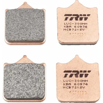 Brzdová destička Sada brzdových destiček, kotoučová brzda TRW MCB721SV